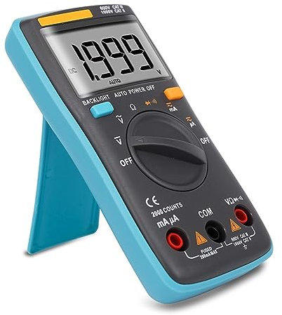 MZZYG Testeur De MultimèTre Type De Stylo Multimètre Numérique Plage Automatique NCV 6000 Comptes Tension Ca/CC Compteur Électronique Multimètre De Voiture Précision Sûr