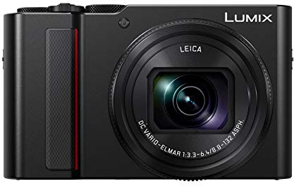 Panasonic Lumix TZ200 | Expert Compact Camera (Large Sensor Type 1 Inch 20MP, Zoom LEICA 15x F3.3-6.4, Viewfinder, Touch Screen, 4K Video, Stabilization) Black (Renewed)