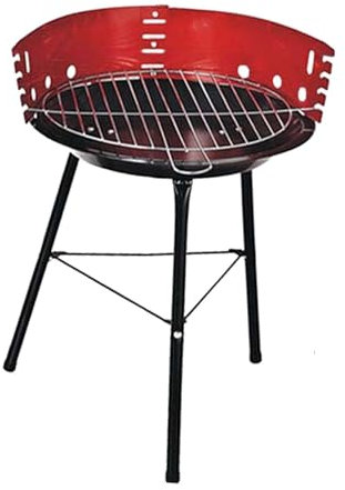 Sharplace Barbecue à Charbon de Bois, trépied Stable et Portable avec Grille, cuisinière d'extérieur pour terrasse, Camping, Jardin, Pique-Nique, Maison