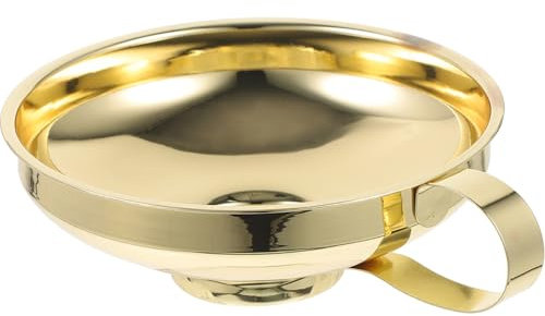 FUNNETOYU Embudo De Enlatado Asa Embudo De Boca Ancha Para Cocina Para Enlatar Aceite y Licor