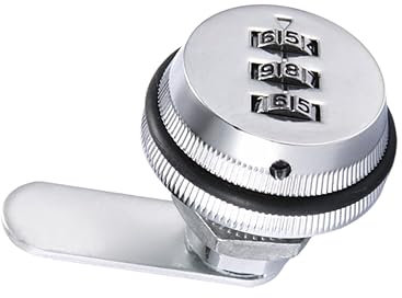 Holibanna White Password Lock for Mailbox and Drawer Code Lock for Cabinet Filing Mailbox