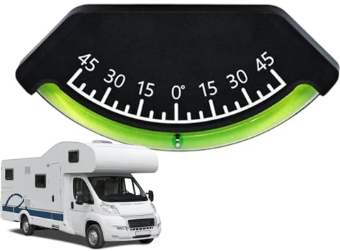 Niveau De La Remorque - Outil De Bulle De Nivellement De Précision | Inclinomètre Niveleur Étanche | Équipement De Camion À Bateaux Pour Véhicules VR | Équipement Aventurier Des Amateurs De Conducteur