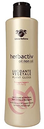 Herbactiv, Oil Non Oil - Fijador para el pelo con protección solar a base de extractos vegetales, 250 ml