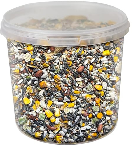 GardenersDream NO1 Parrot Food | Premium Quality High Energy Mix | Nutritious Wild Garden Bird Feed | Additive Free Cleaned to 99.9% Purity | Provides Both Mental and Physical Stimulation (2.5L Tub)