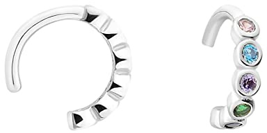 Sofia Milani - Damen Ohrringe 925 Silber - Zirkonia Ear Cuff - E1315
