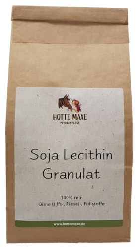 Hotte Maxe Soja Lecithin Granulat, 100% rein für Pferde, 500g