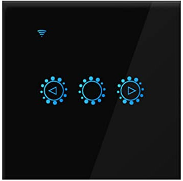 YIWEOG Dimmer 3 Way Wall WiFi Lamp LED Touched Voice Control Phone APP Compatible with Home