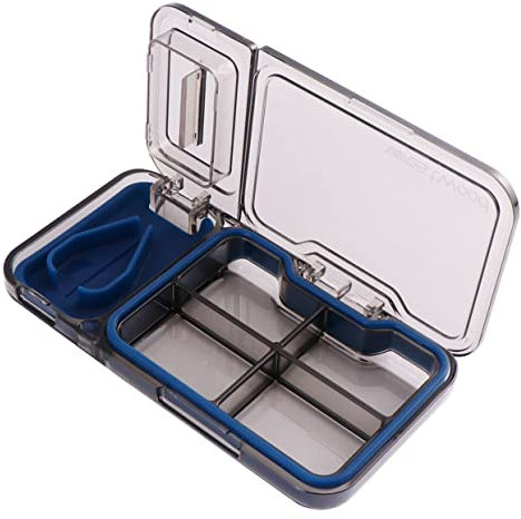 GARVALON Kreative Pillenschneider Box Mit Großem Stauraum Und Verschließbar Für Senioren Hunde Und Katzen Praktischer Pillenorganizer Für Unterwegs