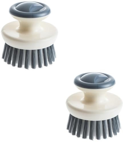 OKUMEYR 2 Stücke Behandelt Gericht Pinsel Für Küche Reinigung Wäscher Topf Palm Pinsel