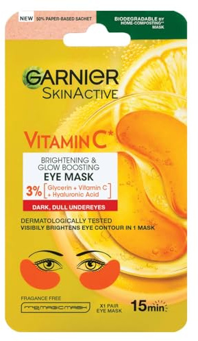 Garnier Brightening Eye Mask with Vitamin C,5g