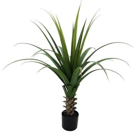 Künstliche Agavenpflanze mit Stacheln und Topf, künstliche Agave für Innendekoration, 121,9 cm, realistisches Grün für Zuhause, Büro, Garten und Hotel, perfektes Einweihungsgeschenk