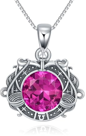 SLIACETE Zodiac Sign Necklace Celestial Constellation Necklace Horoscope Astrology Zodiac Pendant Necklace Gift for Women