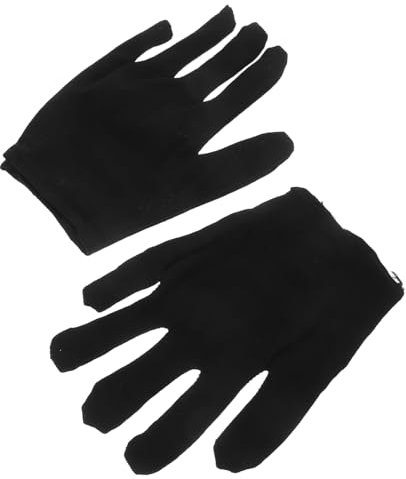 Anneome 6paare Arbeitshandschuhe Für Und Schwarze Baumwollhandschuhe Für Schmuckinspektion Schneidearbeiten Und Industrielle Anwendungen Antirutsch Atmungsaktiv Erhältlich