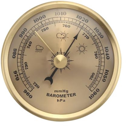 Barometro da parete contatore - calibro di previsione meteo da 70 mm