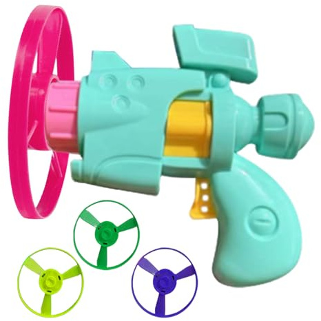 de búsqueda de Gatos, hélice de Disco Luminosa, platillo Brillante Interactivo de 4.75 x 3.15 Pulgadas, diseño Ligero auténtico, Material masticable Seguro para Ejercicio, Juego de Caza