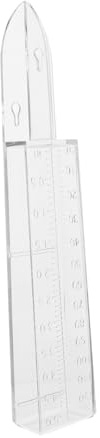 Milisten Pluviomètre Extérieur Plastique pour Mesure des Précipitations Accessoire pour Pluviomètre De Collecte Eau De Pluie