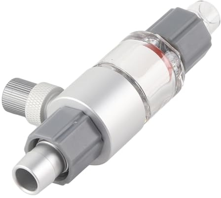 Acouto Fisk CO2 Diffuser Metall Akryl Aquarium Diffuser 12 16mm Reserv Osmosis Atomizer med Nötter Låssystem Enkel Installation för Planterad Fisk Akvarium (12/16 mm)