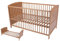 Haberkorn Umbau Babybett - Kinderbett - Gitterbett - Buche 140 x 70 cm