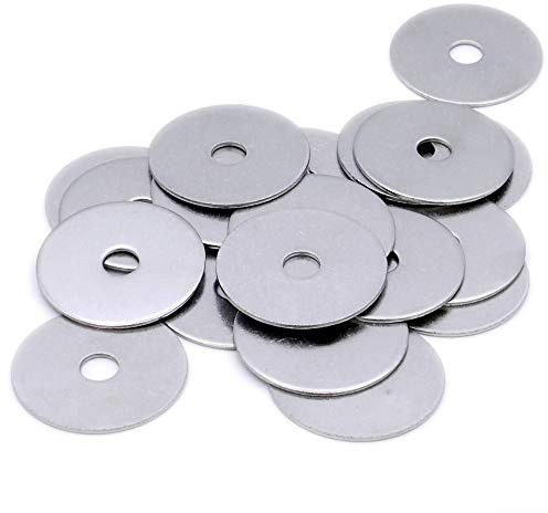 M10 - Arandela de reparación plana (10 mm x 45 mm), acero inoxidable (A2) (paquete de 10)