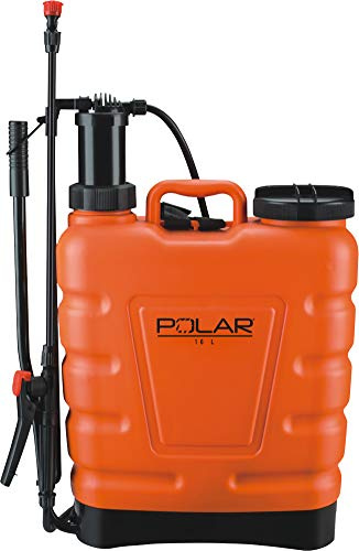 POMPA DA GIARDINO A SPALLA 16 Lt CON LEVA LANCIA E BRACCIO RICHIUDIBILI POLAR 27902