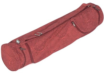 Bodhi Yogatasche ASANA Bag Cotton | Maharaja Collection | Yogamattentasche in verschiedenen Größen | Baumwolltasche für Yogamatte & Zubehör | inkl. Außentaschen