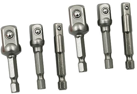 TOVINANNA 6 Stk Akku-bohrer-adapter Sechskant-adapter Handbohrmaschine Sechskantgriff