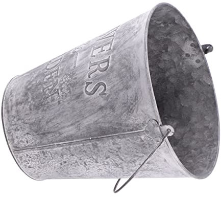 POPETPOP Blumentopf Hängende Pflanzgefäße Vintage-dekor Vasen Für Blumenmittelstücke Rustikale Wohnkultur Pflanzgefäße Für Blumenvase Pflanzkorb Aus Metall Mini Schmiedeeisen Topfpflanze