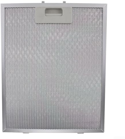 ZYWUOY 2 x Metall-Fettnetzfilter, Dunstabzugshaube, Metall-Fettfilter mit 5 Schichten aluminisiertem Fett, 340 x 270 x 9 mm, VO55ZG7MMNTSA5MR8RHX1JP