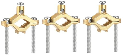 Morsetti di messa a terra in bronzo per gamme di tubi metallici Accessori per sistemi elettrici a prova di corrosione Morsetto in ottone per tubo metallico