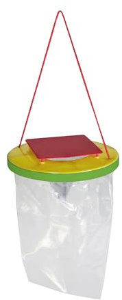 Windhager Fliegen- und Wespenfalle ONE WAY, Wespenfänger, Einwegfalle für Wespen, Wespenfänger, Insektenfalle, ohne Lockstoff, 19 x 19 x 25 cm, 03225