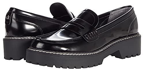Calvin Klein Women's Suzie2 Loafer, Black, 8.5
