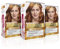 L'Oreal Paris Excellence Intense Tinte Permanente Triple Cuidado 100 por cien Cobertura Canas, Tono 7.43 Rubio Cobrizo, 3 Unidad (Paquete de 1), El embalaje puede variar