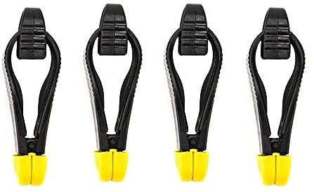 Power Grip Plus – Lot de 4 clips de libération à pression, libération de ligne Power Grip Plus, libération de la poignée, pince à clip de ligne de pêche, déclenchement de la poignée électrique pour