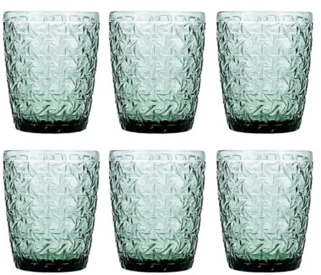 Bidasoa Agata Set 6 Vasos Bajos Vidrio 30cl