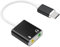Carte Son Stéréo Externe USB C, Adaptateur Audio USB vers 3,5mm Jack, Carte Son USBStéréo avec Microphone, Compatible PC, Mac, Laptop, Android - Solution Audio Haute-Fidélité