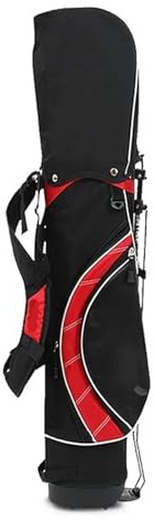 WCDFTASL Kompatibel mit PGM Kids Classic Golftasche mit Ständer, doppeltem Schultergurt for Jungen und Mädchen (Golftasche Nicht enthalten)(Pink 3-9)