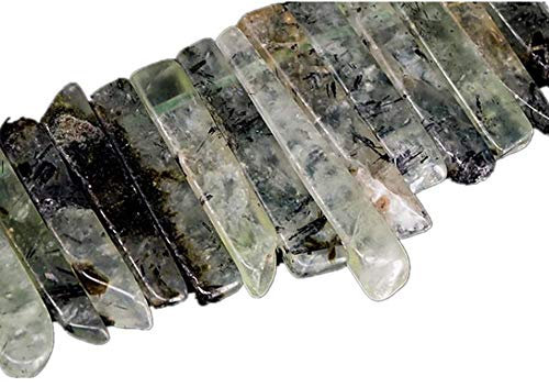 Perles en pierre de raisin naturelle avec bande plate irrégulière, perles en vrac pour la fabrication de bijoux, guérison, cristal de quartz brut/percé sur le dessus