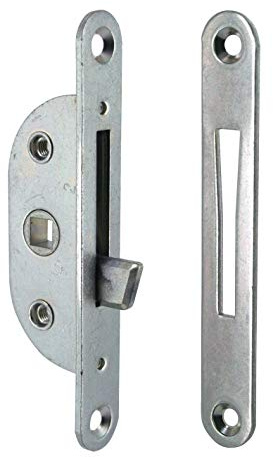 FERCO by THIRARD - Loquet encastrable avec pêne et gâche pour fenêtre, axe 17mm, carré 7mm, A-G0109-00-0-1