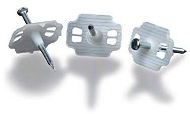 Kimmel 21-400-0028 Nagelscheibe, Kabelbefestigung, Kabelschelle, Klemmscheibe Futura - 3.3 x 60 (50 Stück)