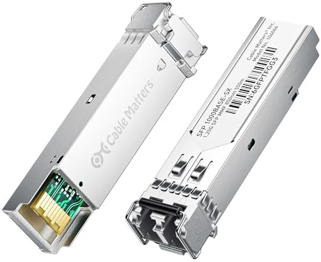 Cable Matters 2er-Pack 1000BASE-SX SFP LC Multimode Glasfaser, 550m