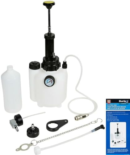 Blue Spot Tools 3 Liter Brems- und Kupplungsentlüfter mit einem Benutzer