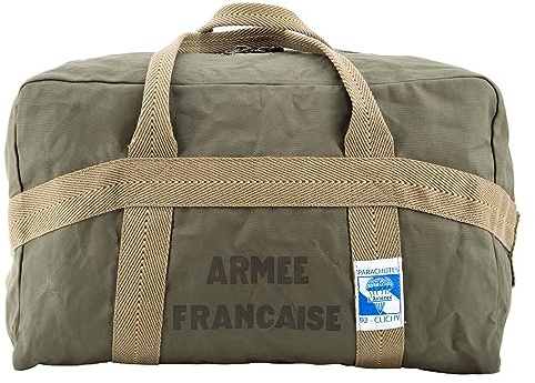 Sac Tap L'Aviorex® Armée Française (35L) | Grande capacité | Reproduction | Sac en Coton | Finition Lin | 35 litres