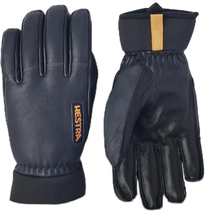 HESTRA Army Leather Wool Terry - 5 Finger 350-8