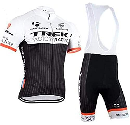louizumify Professionelles Herren-Kurzarm-Radtrikot aus Performance-Material mit 3 Taschen für Jede Gelegenheit
