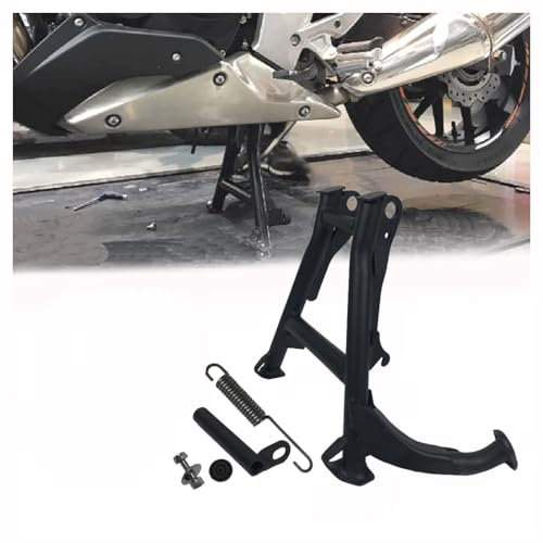 JLVVW Cavalletto Centrale per Moto, Telaio in Acciaio, per CB500X 2019-2023, Accessori Decorativi Modificati per Moto Cavalletto Centrale
