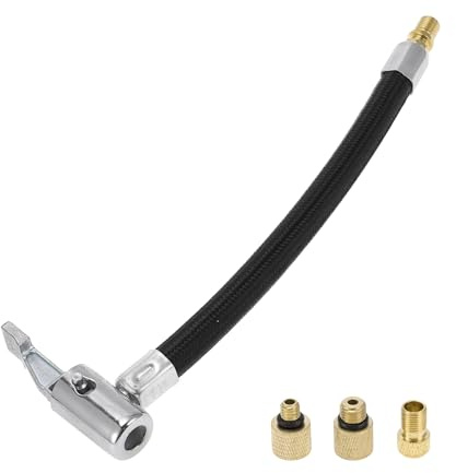 A ABSOPRO Tubo Di Prolunga Nero 1 Pz Per Valvola Pneumatici Nylon 18cm