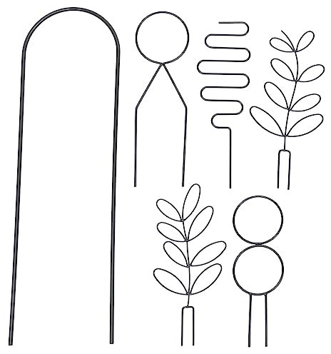 INOOMP 24pièces Treillis pour Plantes Grimpantes Support De Potted Plant pour Plantes Intérieur Et Extérieur Facile à Installer Et Pratique pour Et