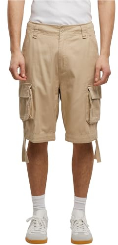 Brandit Urban Legend Shorts Pantaloni Cargo da Uomo, Sabbia Chiara, 7XL