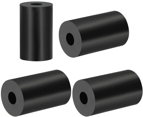 PATIKIL Entretoise en Caoutchouc Polyvalente, 4 Pièces 10mm ID X 30 OD X 50mm T Rondelles D'Isolation Anti-Vibrations en Néoprène pour Boulons Hvac Accessoires de Voiture