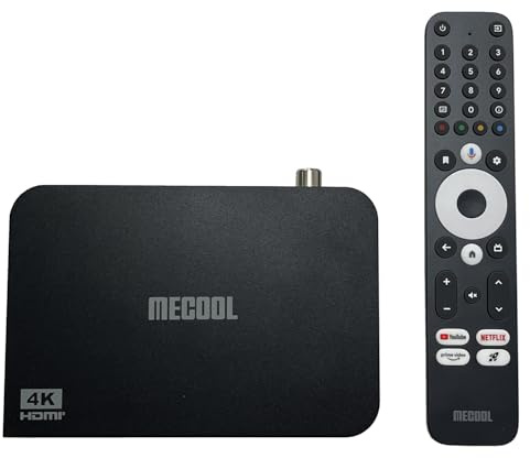 KT2 Android TV Box DVB-T/T2 Android 11 Amlogic S905Y4-B 2T2R 2.4G/5G Dual WiFi BT5.0 Supporto HEVC H265 AV1 VP9 4K HDR TV Box